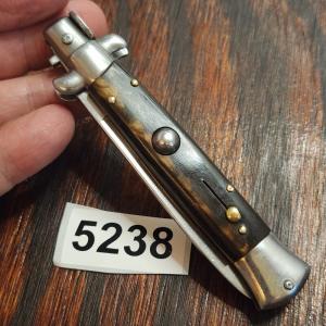 Vintage J Inox Italian Switchblade Automatic Knife 45quot Closed