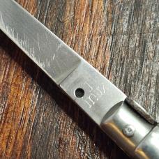 Vintage J Inox Italian Switchblade Automatic Knife 4.5" Closed