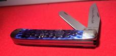 CASE XX BLUE BONE TRAPPER MASONIC IN SEARCH OF MORE LIGHT IN TIN - COA LIMITED MINT