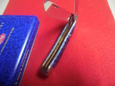 CASE XX BLUE BONE TRAPPER MASONIC IN SEARCH OF MORE LIGHT IN TIN - COA LIMITED MINT