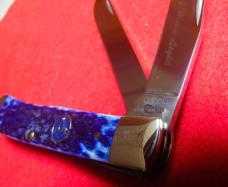 CASE XX BLUE BONE TRAPPER MASONIC IN SEARCH OF MORE LIGHT IN TIN - COA LIMITED MINT