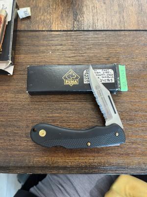 Vintage Puma Sportec Zytel pocketknife 231245 like new in original box
