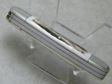 Fight'n Rooster Germany Stag Canoe Jack Knife 1993 International Cutlery Club 1 of 150