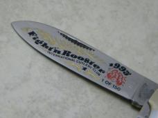Fight'n Rooster Germany Pearl Canoe Jack Knife 1993 International Cutlery Club 1 of 150