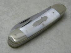 Fight'n Rooster Germany Pearl Canoe Jack Knife 1993 International Cutlery Club 1 of 150