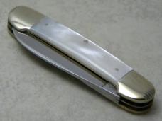 Fight'n Rooster Germany Pearl Canoe Jack Knife 1993 International Cutlery Club 1 of 150