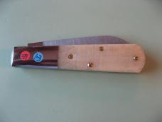  NEW YORK KNIFE COMPANY/COOPER CUTLERY BARLOW SAW CUT WHITE BONE#1