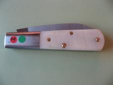  NEW YORK KNIFE COMPANY/COOPER CUTLERY BARLOW SAW CUT WHITE BONE#3