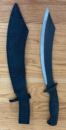 Shrade Chinese War Sword Fixed Blade With Sheath