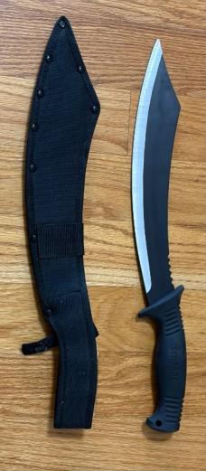 Shrade Chinese War Sword Fixed Blade With Sheath