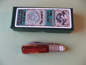  NEW YORK KNIFE COMPANYCOOPER CUTLERY BARLOW APPALOOSA SMOOTH BONE1