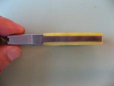  NEW YORK KNIFE COMPANY/COOPER CUTLERY BARLOW YELLOW BONE #1