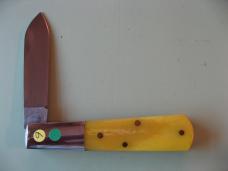  NEW YORK KNIFE COMPANY/COOPER CUTLERY BARLOW YELLOW BONE #2