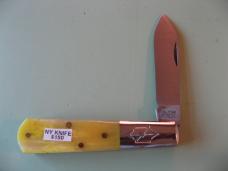  NEW YORK KNIFE COMPANY/COOPER CUTLERY BARLOW YELLOW BONE #3