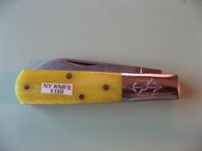 NEW YORK KNIFE COMPANY/COOPER CUTLERY BARLOW YELLOW BONE #4