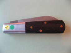  NEW YORK KNIFE COMPANY/COOPER CUTLERY BARLOW SMOOTH EBONY WOOD