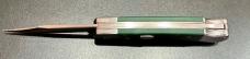 Buck Ranger Style Knife, O.D. Green G10 Scales