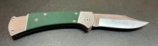 Buck Ranger Style Knife, O.D. Green G10 Scales