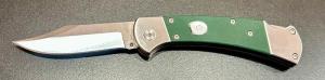 Buck Ranger Style Knife OD Green G10 Scales