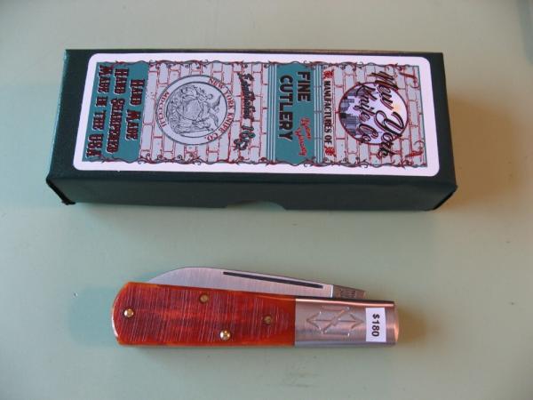 NEW YORK KNIFE COMPANY/COOPER CUTLERY BARLOW SAW CUT BONE #2 NEW YORK KNIFE COMPANY/COOPER CUTLERY BARLOW SAW CUT BONE #2