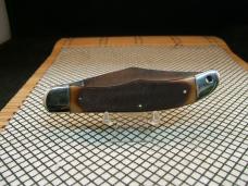 SCHRADE OLD TIMER 25OT FOLDING HUNTER VINTAGE USA OLD STOCK CARBON STEEL BLADE POCKET KNIFE & SHEATH