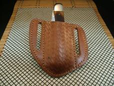 SCHRADE OLD TIMER 25OT FOLDING HUNTER VINTAGE USA OLD STOCK CARBON STEEL BLADE POCKET KNIFE & SHEATH