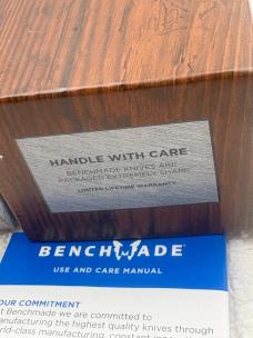 Benchmade 15700 Flyway Lightweight Hunting Knife Fixed Blade NIB Made In USA