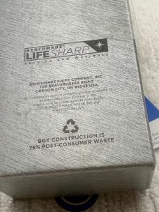 Benchmade 15060-2 Grizzly Creek Manual Opening Hunting Knife With Gut Hook