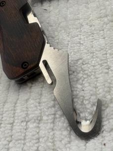 Benchmade 15060-2 Grizzly Creek Manual Opening Hunting Knife With Gut Hook
