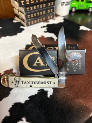 Case natural bone trapper TAXIDERMIST shepherds hill 