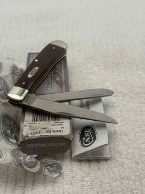 Case XX USA 2012 8 Dot 2 Blade Trapper 6254 SS Pocket Knife NIB