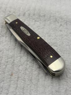 Case XX USA 2012 8 Dot 2 Blade Trapper 6254 SS Pocket Knife NIB