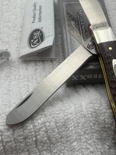 Case XX USA 2012 8 Dot 2 Blade Trapper 6254 SS Pocket Knife NIB