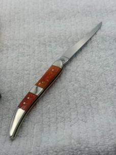 Case XX USA 2019 1 Dot Single Blade Medium Texas Toothpick 610094 SS Pocket Knife NIB