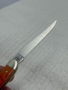 Case XX USA 2019 1 Dot Single Blade Medium Texas Toothpick 610094 SS Pocket Knife NIB