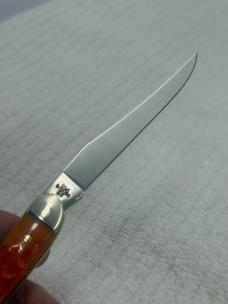 Case XX USA 2019 1 Dot Single Blade Medium Texas Toothpick 610094 SS Pocket Knife NIB