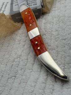 Case XX USA 2019 1 Dot Single Blade Medium Texas Toothpick 610094 SS Pocket Knife NIB