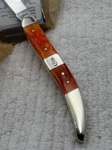 Case XX USA 2019 1 Dot Single Blade Medium Texas Toothpick 610094 SS Pocket Knife NIB