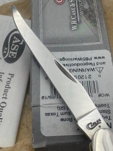 Case XX USA 2019 1 Dot Single Blade Medium Texas Toothpick 610094 SS Pocket Knife NIB