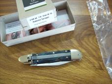 Hubertus Knife Just Arrived Blue Poplar Handles Solingen, Germany Size 10 Medium Clip-Point NIB