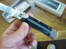 Hubertus Knife Shellpuller Patronenzieher Solingen Germany Blue Poplar Large Size 11 UNUSED NIB.