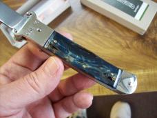 Hubertus Knife Shellpuller Patronenzieher Solingen Germany Blue Poplar Large Size 11 UNUSED NIB.