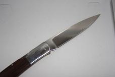 Al Mar Eagle knife with sheath Wood scales 1005