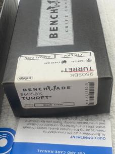 Benchmade 980SBK Turret Manual Opening New In Box Discontinued
