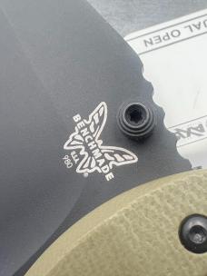 Benchmade 980SBK Turret Manual Opening New In Box Discontinued