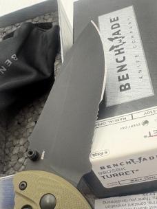 Benchmade 980SBK Turret Manual Opening New In Box Discontinued