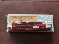 1996 Case XX Pocket Worn 6254 SS Red Pocketworn Bone Trapper