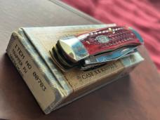 1996 Case XX Pocket Worn 6254 SS Red Pocketworn Bone Trapper