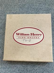 WOW!! Incredibly RARE, WILLIAM HENRY. T10-D in Old Style Box with Sheath and COAn
