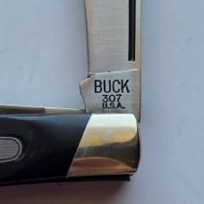 Vintage Buck 307 Wrangler Stockman Knife Pre-Date Code 1st Plus MIB Box Papers USA